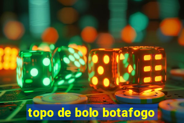 topo de bolo botafogo